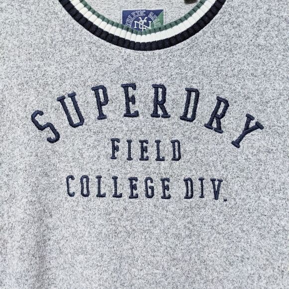 SUPERDRY Lightweight Collegiate Oversized Top XS - Picture 2 of 8